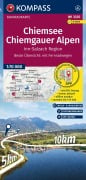 Cover-Bild zum Titel 'KOMPASS Fahrradkarte 3335 Chiemsee, Chiemgauer Alpen, Inn-Salzach-Region 1:70.000' von ''