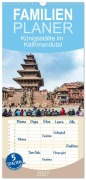 Cover-Bild zum Titel 'Familienplaner 2027 - Königsstätte im Kathmandutal mit 5 Spalten (Wandkalender, 21 x 45 cm) CALVENDO' von 'Rainer F. Steußloff'