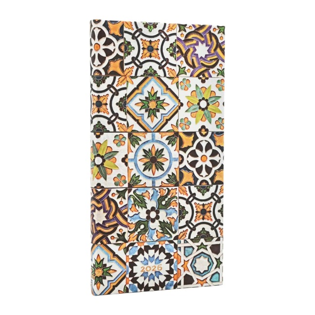 12-Monatskalender. 2026 Porto Schlank Horizontal - 