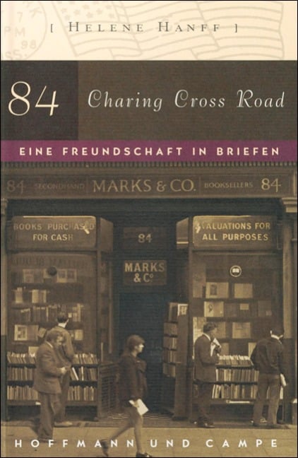 84, Charing Cross Road - Helene Hanff