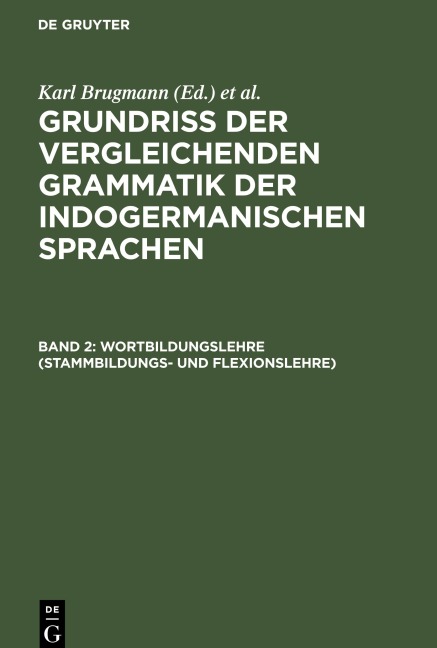 Wortbildungslehre (Stammbildungs- und Flexionslehre) - 