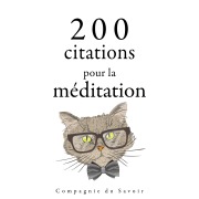 Cover-Bild zum Titel '200 citations pour la méditation' von 'Etc., Laozi'