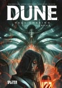 Cover-Bild zum Titel 'Dune: Haus Corrino (Graphic Novel). Band 2' von 'Brian Herbert, Kevin J. Anderson'