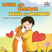 Cover-Bild zum Titel 'Boxer and Brandon Boxer en Brandon' von 'Inna Nusinsky, Kidkiddos Books'