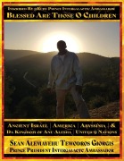 Sean Alemayehu Tewodros Giorgis Presents Inscribed By 9Ruby Prince Intergalactic Ambassador Blessed Are Those O Children of Ancient Israel Abyssinia America & Da Kingdom Of Anu Alesha - Sean Alemayehu Tewodros Giorgis, Ruby Prince Intergalactic Ambassador