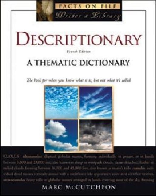 Descriptionary: A Thematic Dictionary, Fourth Edition - Marc McCutcheon
