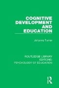 Cover-Bild zum Titel 'Cognitive Development and Education' von 'Johanna Turner'