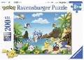 Ravensburger Kinderpuzzle 12840 - Schnapp sie dir alle! 200 Teile XXL - Pokémon Puzzle für Kinder ab 8 Jahren - 