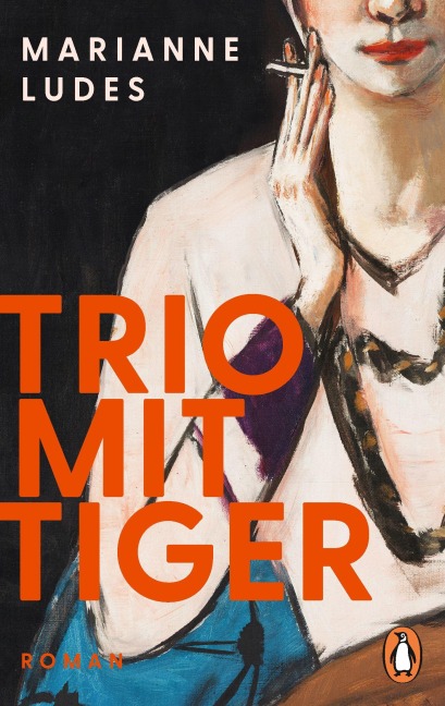 Trio mit Tiger - Marianne Ludes