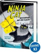 Cover-Bild zum Titel 'Ninja Cat (Band 2) - Meisterdieb auf der Flucht!' von 'Dermot O'Leary'