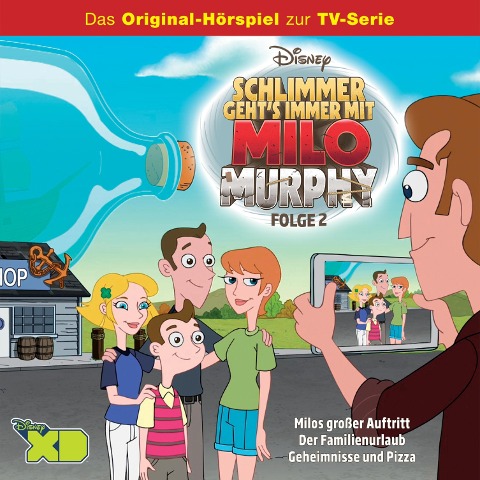 02: Milos großer Auftritt / Der Familienurlaub / Geheimnisse und Pizza (Disney TV-Serie) - Danny Jacob, Dan Povenmire