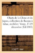 Cover-Bild zum Titel 'Objets de la Chine Et Du Japon, Collection de Flacons À Tabac, Mobilier Moderne, Tableaux' von 'Charles George, Bottolier-Lasquin'