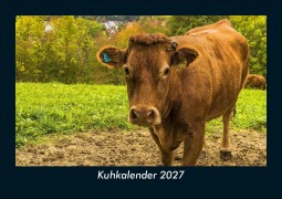 Cover-Bild zum Titel 'Kuhkalender 2027 Fotokalender DIN A5' von 'Tobias Schmitt, Kevin Heber'