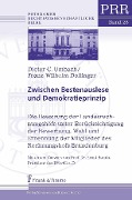 Cover-Bild zum Titel 'Zwischen Bestenauslese und Demokratieprinzip' von 'Franz-Wilhelm Dollinger, Dieter C. Umbach'