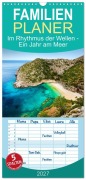 Cover-Bild zum Titel 'Familienplaner 2027 - Im Rhythmus der Wellen - Ein Jahr am Meer mit 5 Spalten (Wandkalender, 21 x 45 cm) CALVENDO' von 'Stefan L. Beyer'