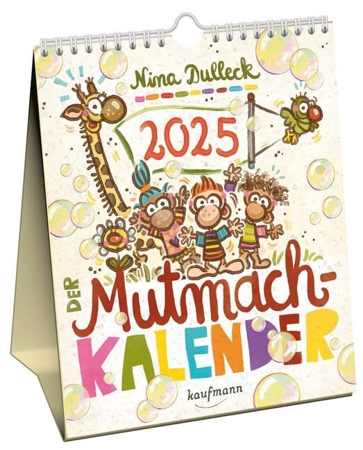 Der Mutmachkalender 2025 - Nina Dulleck