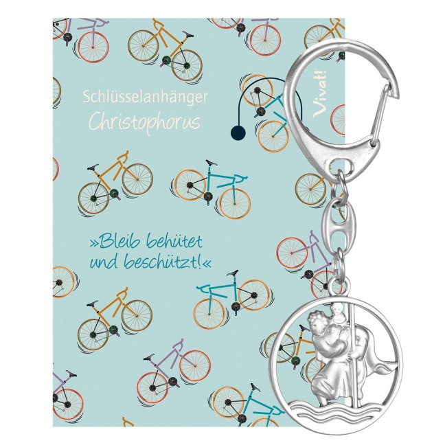 Schlüsselanhänger 'Christophorus' - 