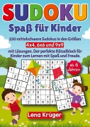 Cover-Bild zum Titel 'Sudoku Spaß für Kinder ab 6 Jahren' von 'Lena Krüger'