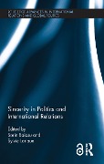 Cover-Bild zum Titel 'Sincerity in Politics and International Relations' von ''