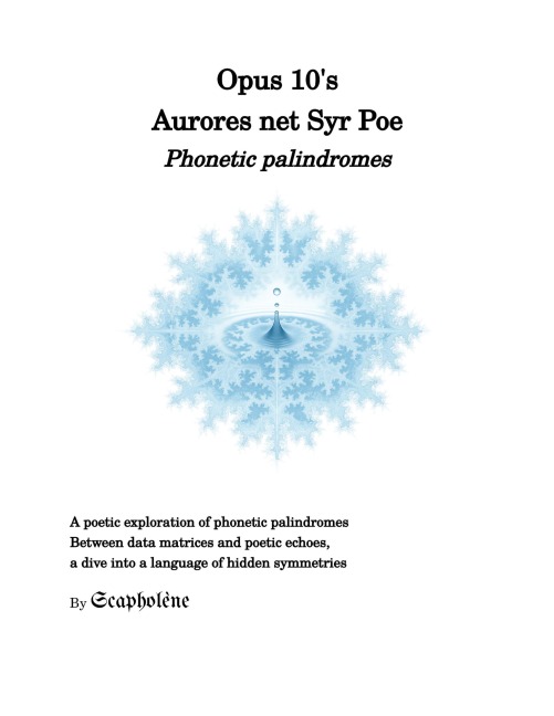 Opus 10's Aurores net Syr Poe - Scapholène