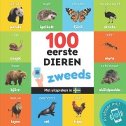 Cover-Bild zum Titel '100 eerste dieren in het zweeds' von 'Yukismart'