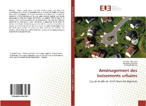 Aménagement des boisements urbains - Khaled Missaoui, Rachid Gharzouli, Amina Beldjazia