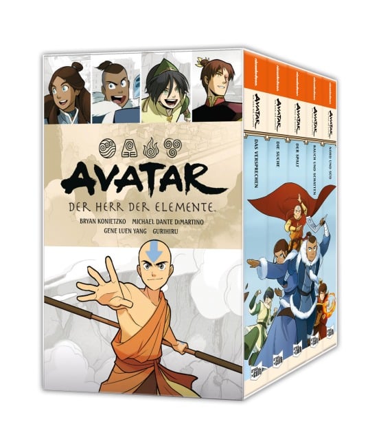 Avatar - Der Herr der Elemente Schuber - Michael Dante DiMartino, Bryan Konietzko, Gene Luen Yang