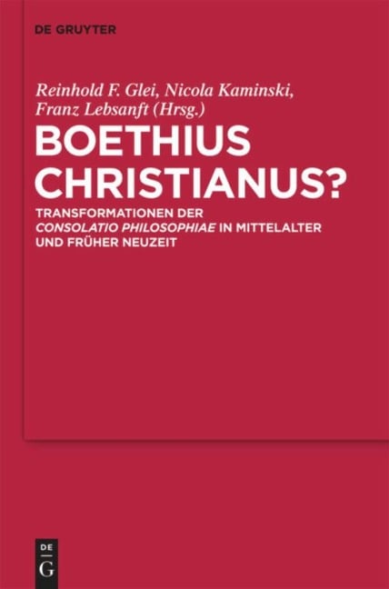 Boethius Christianus? - 