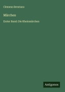 Cover-Bild zum Titel 'Märchen' von 'Clemens Brentano'