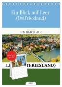 Cover-Bild zum Titel 'Tischplaner 2027 - Ein Blick auf Leer (Ostfriesland) (A5 Tischkalender zum Aufstellen) CALVENDO' von 'Markus W. Lambrecht'