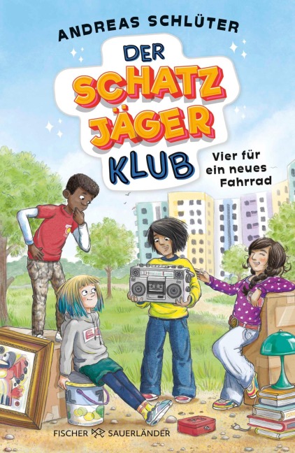 Der Schatzjäger-Klub - Vier für ein neues Fahrrad EBOOK - Andreas Schlüter