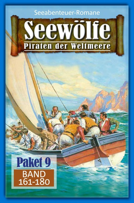 Seewölfe Paket 9 - Fred McMason, Davis J. Harbord, Burt Frederick, Roy Palmer, Kelly Kevin