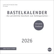 Cover-Bild zum Titel 'Premium-Bastelkalender weiß klein 2026' von ''