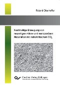 Cover-Bild zum Titel 'Nachhaltige Erzeugung von neuartigen mikro- und nanoporösen Materialien mit nahekritischem CO2' von ''