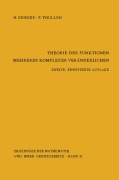 Cover-Bild zum Titel 'Theorie der Funktionen mehrerer komplexer Veränderlichen' von 'Heinrich Behnke, P. Thullen'