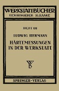 Härtemessungen in der Werkstatt - L. Hermann