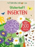 Cover-Bild zum Titel 'Naturforscher-Kids - Stickerheft Insekten' von ''