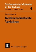 Rechnerorientierte Verfahren - Bernhard Kutzler, Manfred Feilmeier, Mathias Kratz, Ulrich Kulisch, Siegfried M. Rump