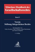 Cover-Bild zum Titel 'Münchener Handbuch des Gesellschaftsrechts  Bd. 5: Verein, Stiftung bürgerlichen Rechts' von ''