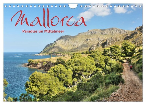 Mallorca - Paradies im Mittelmeer (Wandkalender 2024 DIN A4 quer), CALVENDO Monatskalender - Dirk Stamm