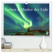 Cover-Bild zum Titel 'Farben und Muster der Erde (hochwertiger Premium Wandkalender 2026 DIN A2 quer), Kunstdruck in Hochglanz' von 'Calvendo Calvendo'