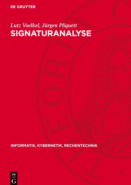Signaturanalyse - Jürgen Pliquett, Lutz Voelkel