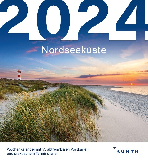 Nordseeküste - KUNTH Postkartenkalender 2024 - 