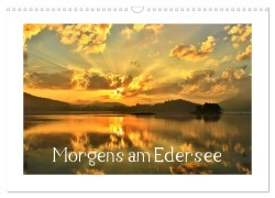 Cover-Bild zum Titel 'Morgens am Edersee (Wandkalender 2026 DIN A3 quer), CALVENDO Monatskalender' von 'Heike Loß'
