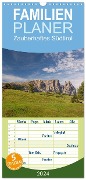Familienplaner 2024 - Zauberhaftes Südtirol mit 5 Spalten (Wandkalender, 21 x 45 cm) CALVENDO - Katrin Streiparth