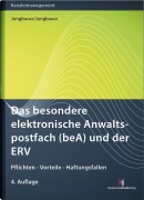 Cover-Bild zum Titel 'Das besondere elektronische Anwaltspostfach (beA) und der ERV' von 'Sabine Jungbauer, Werner Jungbauer'