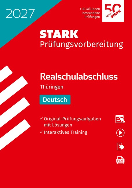 STARK Deutsch - Realschulabschluss 2027 Thüringen - Prüfungsvorbereitung - 