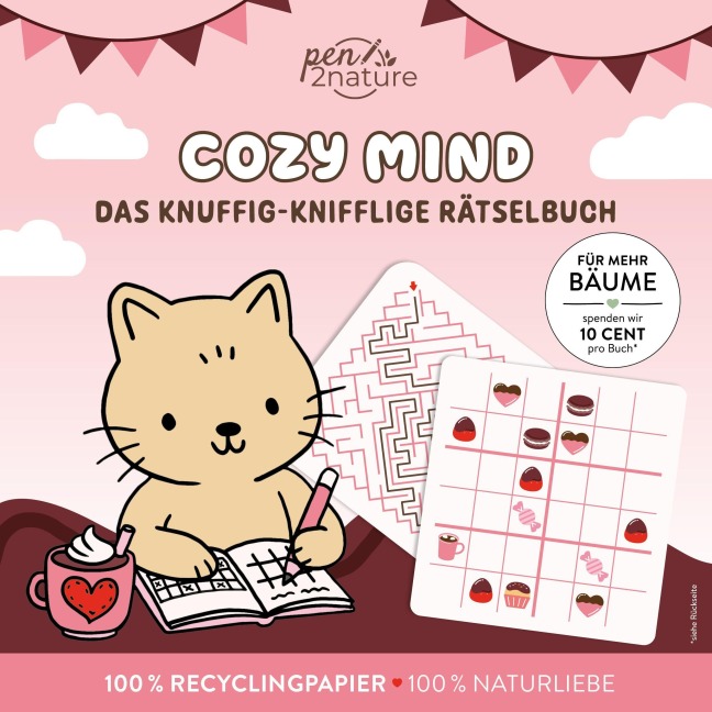 Cozy Mind - Das knuffig-knifflige Rätselbuch - 