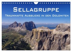 Cover-Bild zum Titel 'Sellagruppe - Traumhafte Ausblicke in den Dolomiten (Wandkalender 2027 DIN A4 quer), CALVENDO Monatskalender' von 'Lianem'
