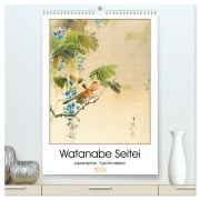 Watanabe Seitei - Japanische Tuschmalerei (hochwertiger Premium Wandkalender 2026 DIN A2 hoch), Kunstdruck in Hochglanz - Timearts Kunstkalender